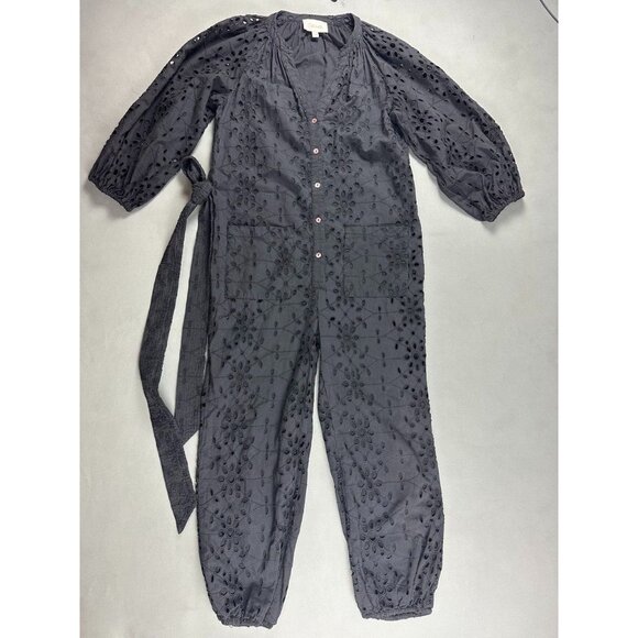 CLEOBELLA Penelope Eyelet One Piece Jumpsuit Size XS - Picture 3 of 9
